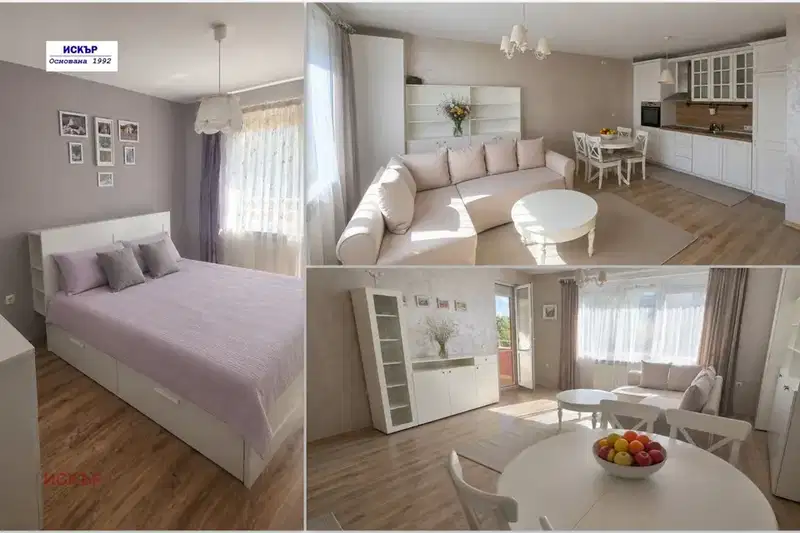 Two-room apartment in Pavlovo with terrace and east aspect