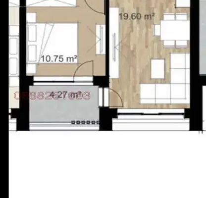 Photo 2 — 2-bedroom apartment in Sofia, Serdika