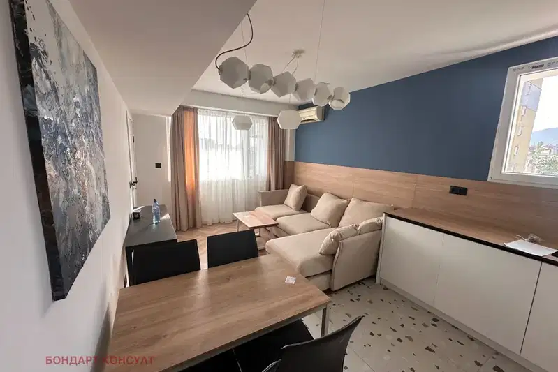 Three-room apartment with two terraces in Serdika, Sofia