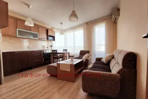 Two-room apartment in Studentski Grad, Sofia, with functional layout