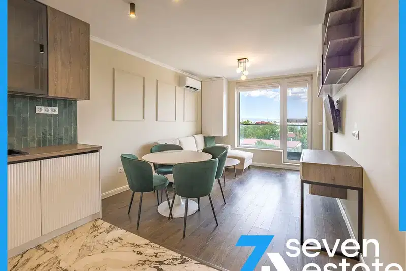 Luxury 3-room apartment in Studentski Grad with two terraces