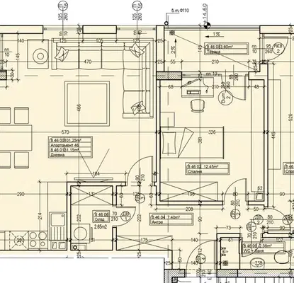 Photo 5 — Three-room apartment with three aspects in Suhata reka, Sofia
