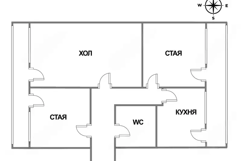 3-bedroom apartment in Sofia, Suhata Reka