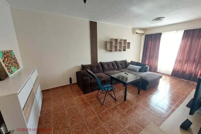 Bright one-room apartment in Suhata reka, south aspect