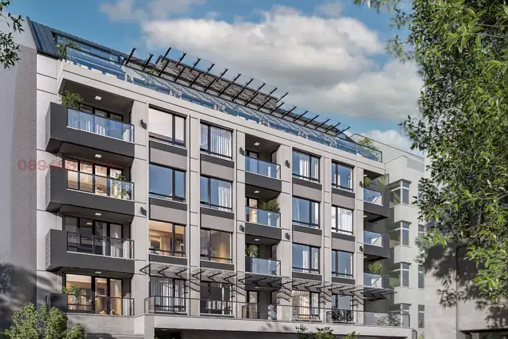 Three-room apartment with two terraces in Sveta Troitsa, Sofia