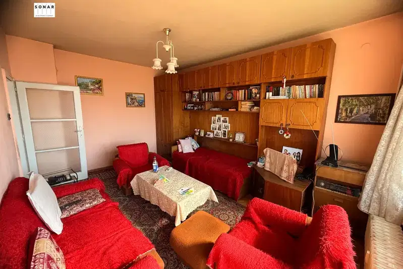 Two-room apartment with south-facing terrace in Svoboda, Sofia