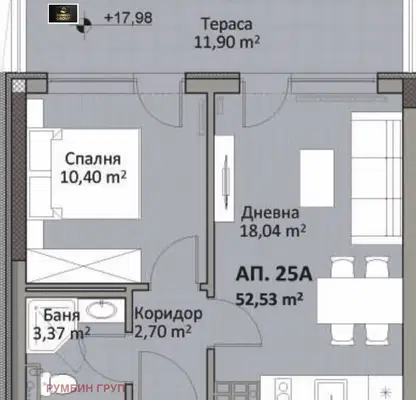 Photo 5 — 2-bedroom apartment in Sofia, Tolstoi