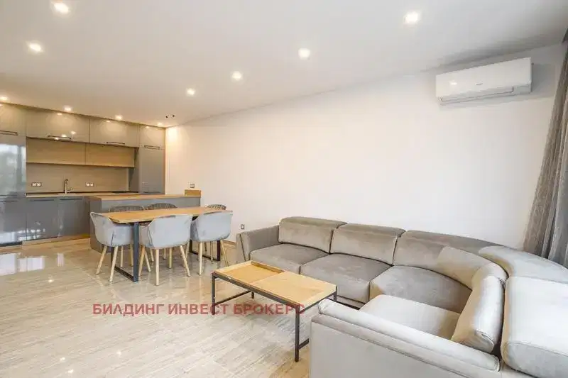 3-room apartment in Sofia, Vitosha with parking space and video surveillance