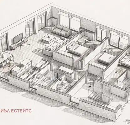 Photo 4 — Spacious 4-room apartment in Malinova dolina with parking space