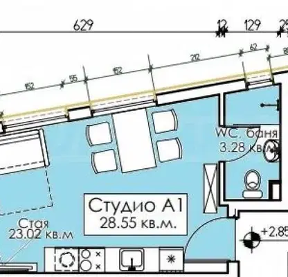 Photo 5 — Studio apartment with yard in Sozopol, m-t Misarya