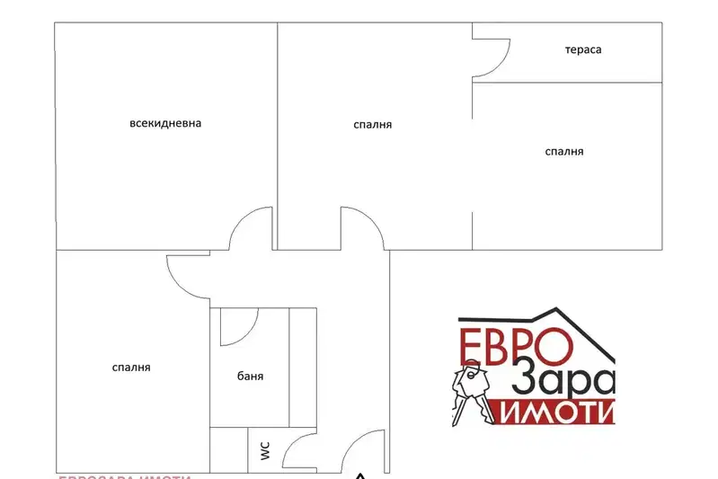 4-bedroom apartment in Stara Zagora, Centyr