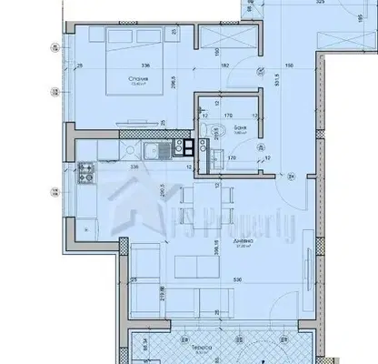 Photo 2 — 2-bedroom apartment in Stara Zagora, Jeleznik - Centyr