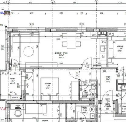 Photo 3 — Three-room apartment with parking space in Zheleznik, Stara Zagora