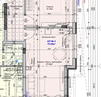 Photo 2 — 2-bedroom apartment in Stara Zagora, Tri Chuchura - Sever