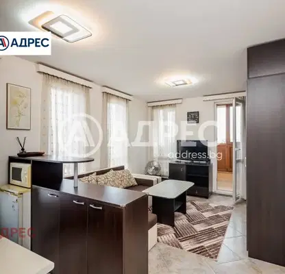 Снимка 2 — Едностаен апартамент с тераса в Аспарухово, Варна