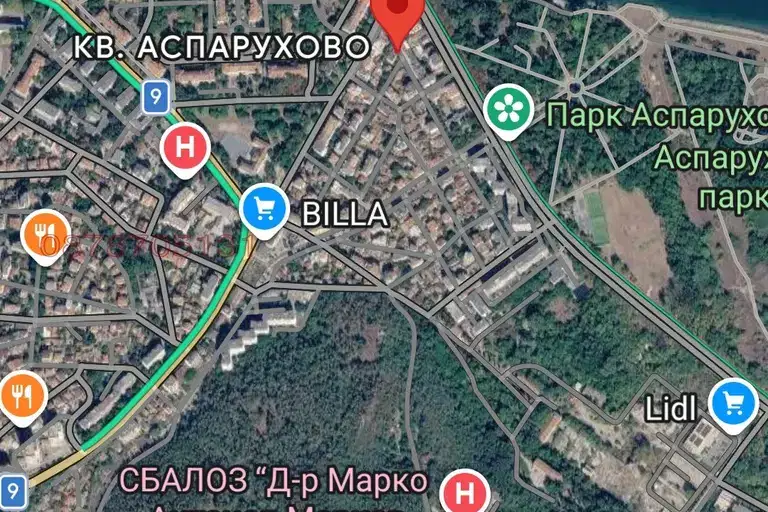 Двустаен апартамент с две тераси в Аспарухово, Варна