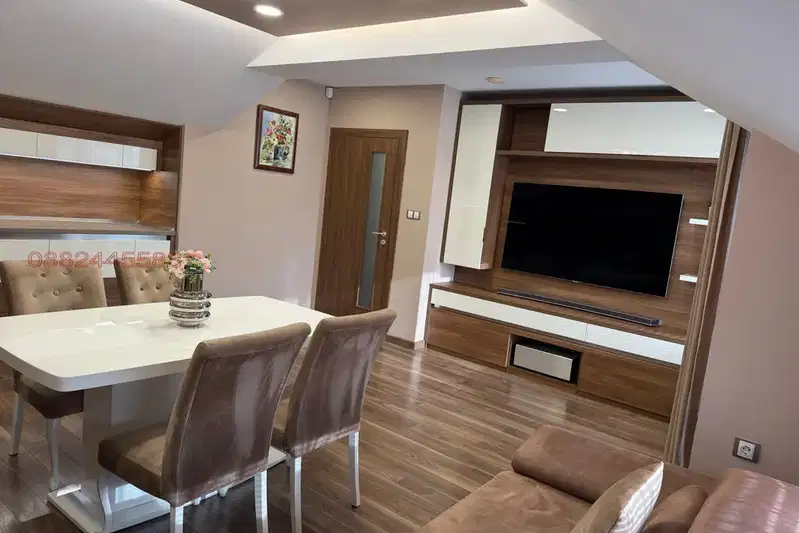 Three-room apartment with terrace in Asparuhovo, Varna
