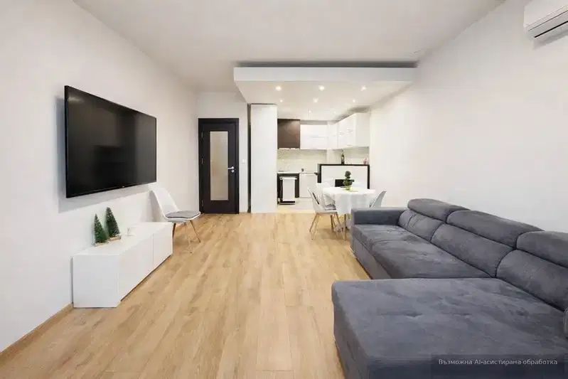 Two-room apartment in Asparuhovo, Varna on the third floor