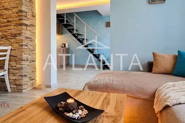 Three-room apartment on two levels in the centre of Varna