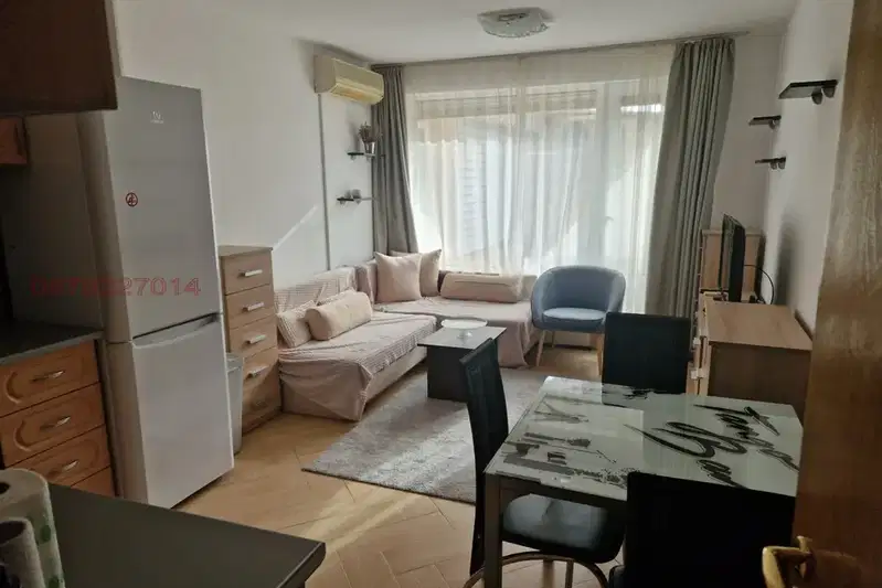 Two-room apartment on the ground floor in Briz, Varna with outdoor patio