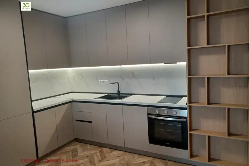 Two-room apartment in Center, Varna with balcony and parking space