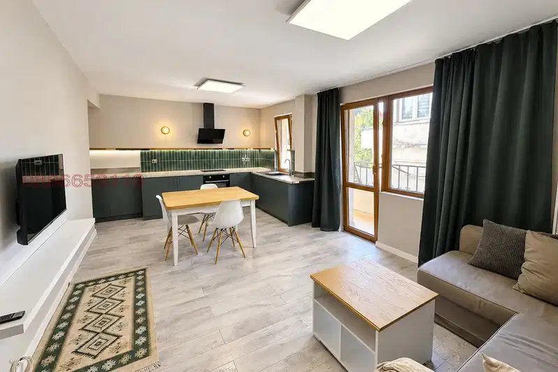 Three-room apartment with two bedrooms in Ideal Center, Varna