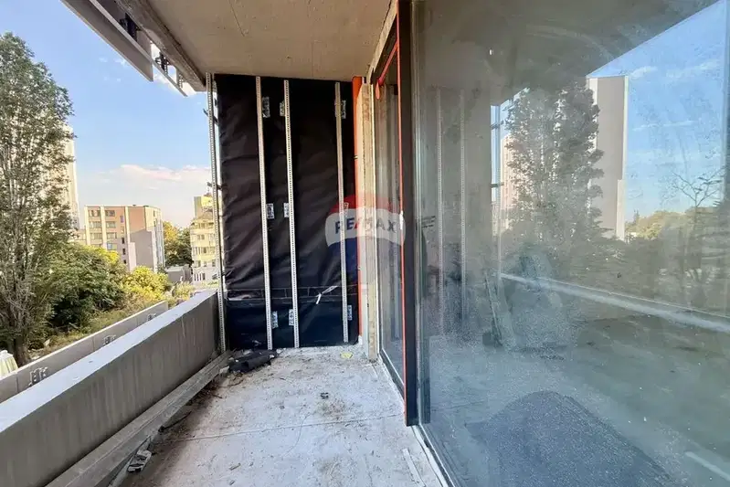 Three-room apartment with terrace in Chaika, Varna