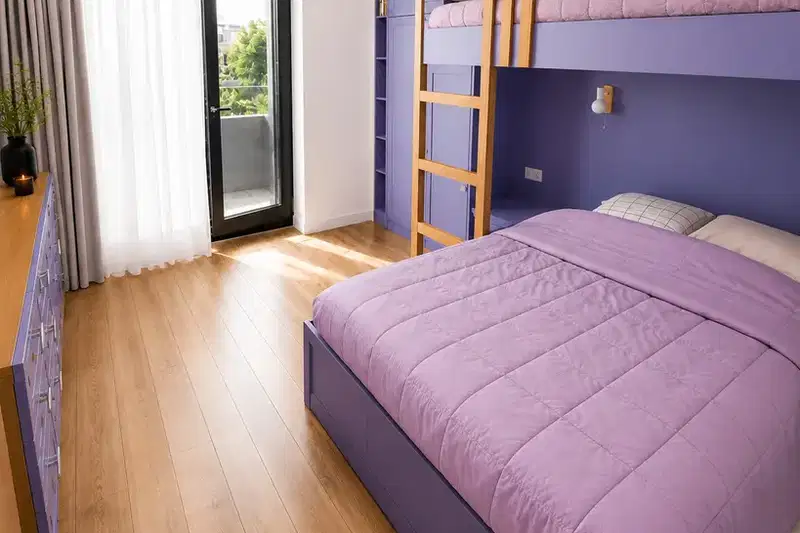 Three-room apartment with parking space in Chaika, Varna