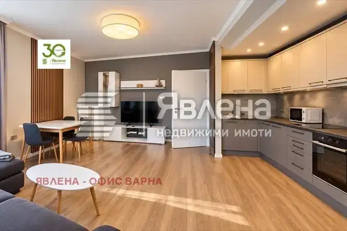 Two-room apartment in Chataldja with renovated building