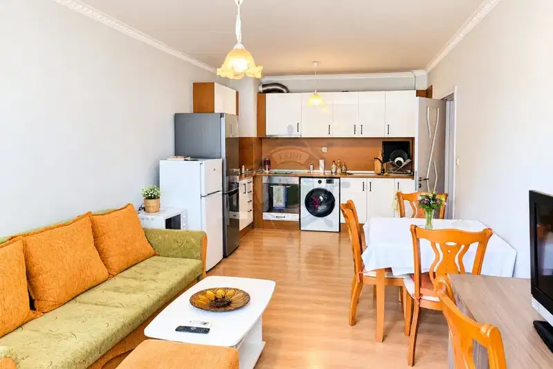 Three-room apartment with terrace in Chataldzha, Varna