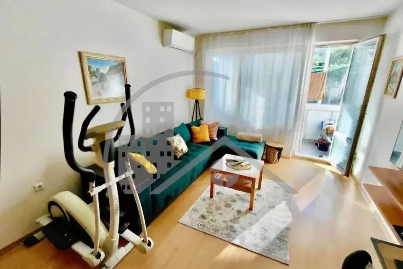 Four-room apartment in Chataldzha with terrace and elevator