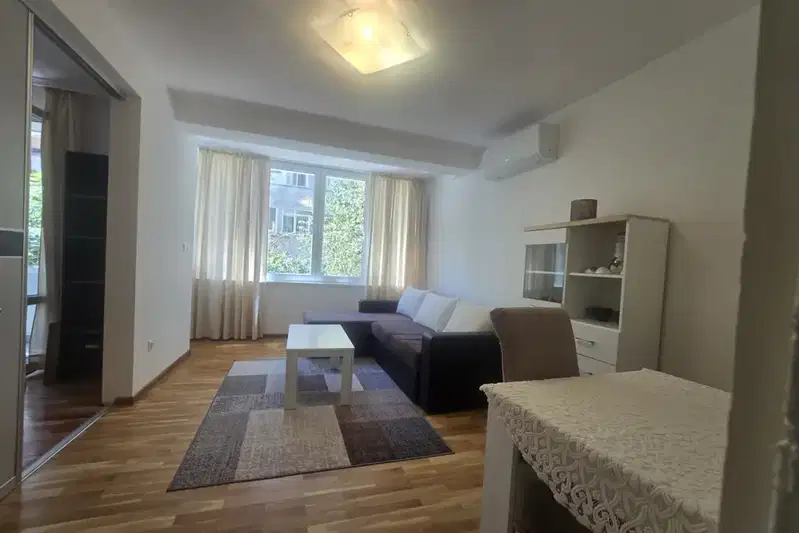 Three-room apartment with two balconies in Chataldzha, Varna
