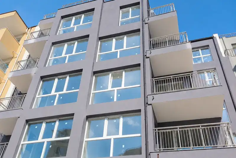 2-room apartment near Grand Mall in Varna with terrace