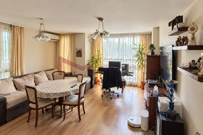 Spacious 3-room apartment with two terraces in Grand Mall, Varna