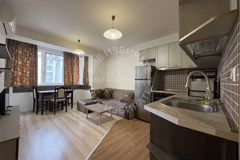Two-room apartment in Pobeda, Varna with terrace