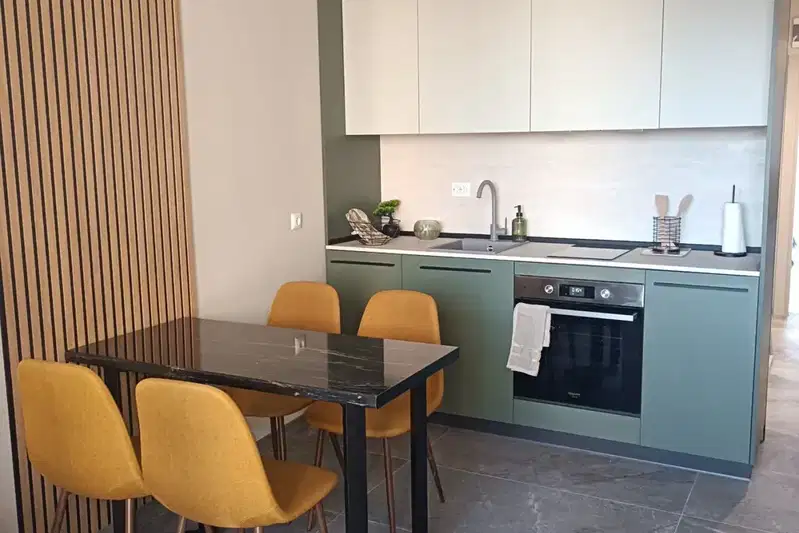 Two-room apartment with two terraces in HEI, Varna