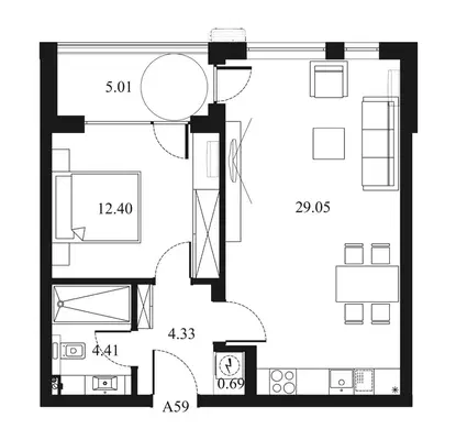 Photo 2 — 2-bedroom apartment in Varna, Izgrev