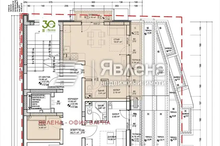 1-bedroom apartment in Varna, Levski 1