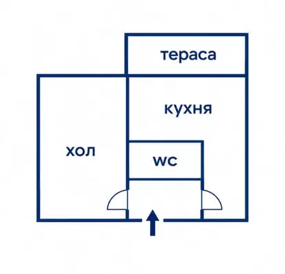 Снимка 2 — 2-стаен апартамент в Левски 1, Варна с източно изложение