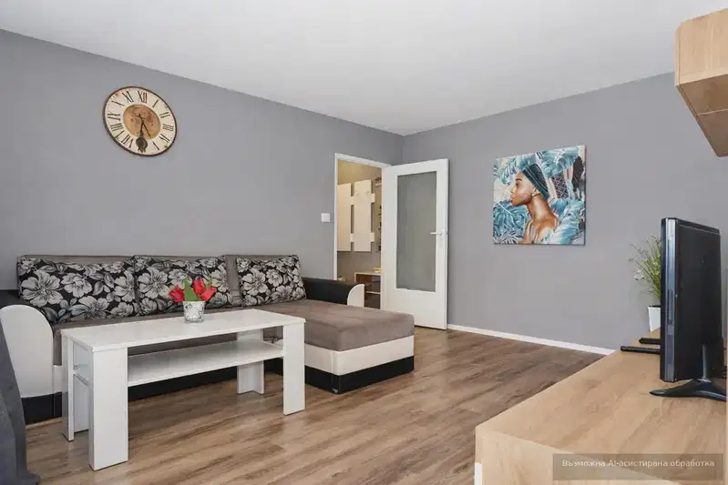 Three-room apartment in Levski, Varna with elevator