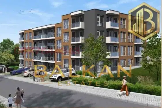 Two-room apartment in m-t Pchelina, Varna with terrace