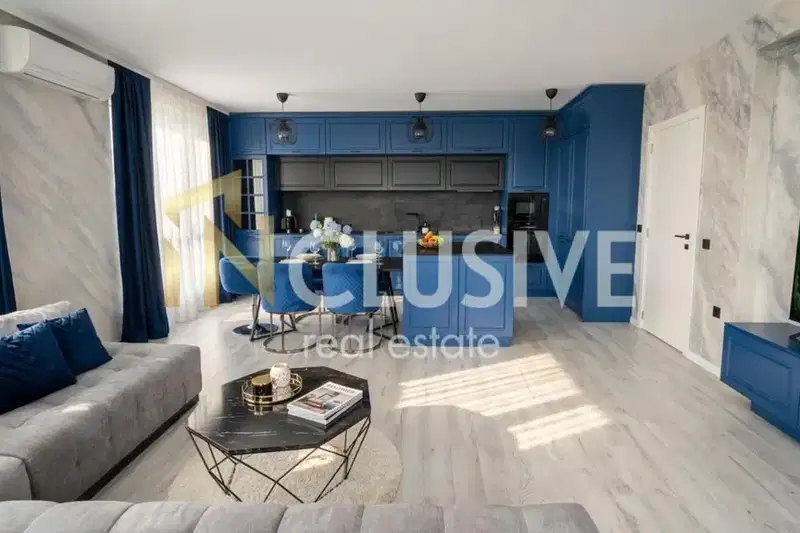 Spacious 4-room apartment in m-t Sotira, Varna with three terraces