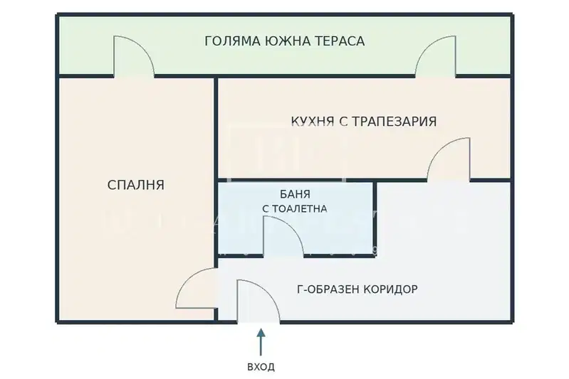 2-bedroom apartment in Varna, Mladost 1