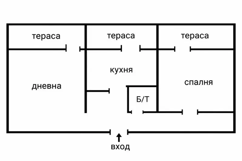 2-bedroom apartment in Varna, Mladost 2