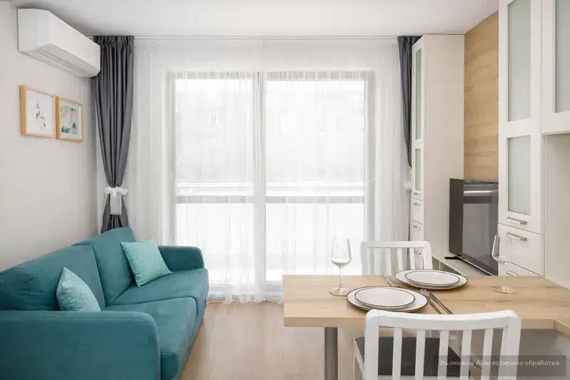 Two-room apartment in Pobeda, Varna with elevator