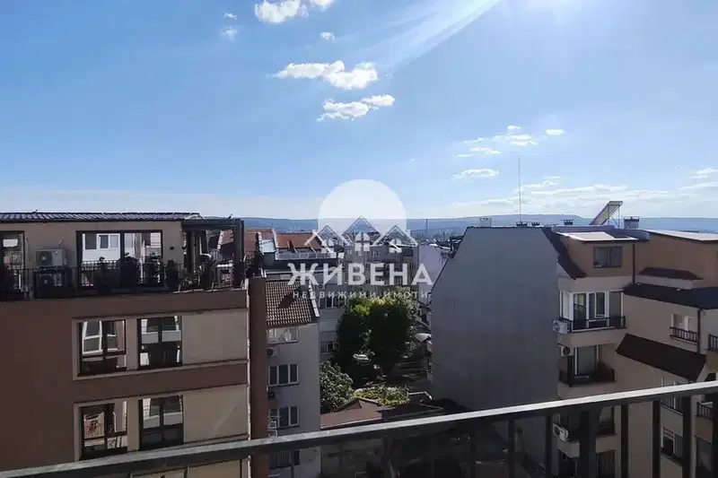Three-room apartment with 3 terraces in Pogrebi, Varna