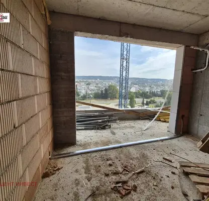 Photo 3 — Two-room apartment in Troshevo with terrace and parking space