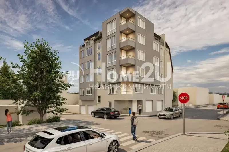 Тристаен апартамент в Трошево с две тераси, Варна