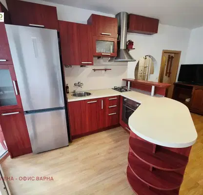 Photo 2 — Three-room apartment in Troshevo near Varna Mall with terrace
