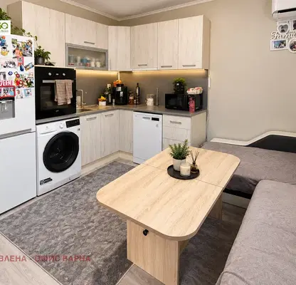 Photo 2 — Two-room apartment in central part of Vinitsa, Varna with terrace
